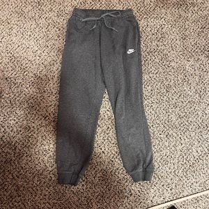 Nike grey sweats, men's small